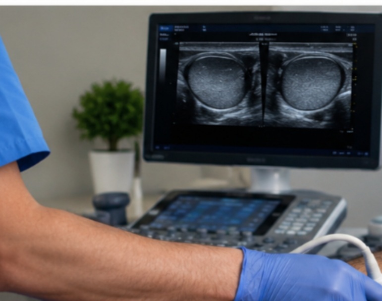 Ecografía testicular  realizada por médico radiólogo en Viña del Mar